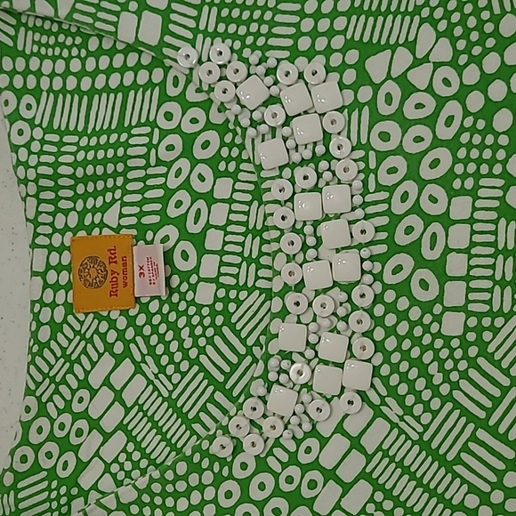 💥3for$12💥 Ruby Rd women's 3/4 length sleeve shirt size 3X - Picture 5 of 7